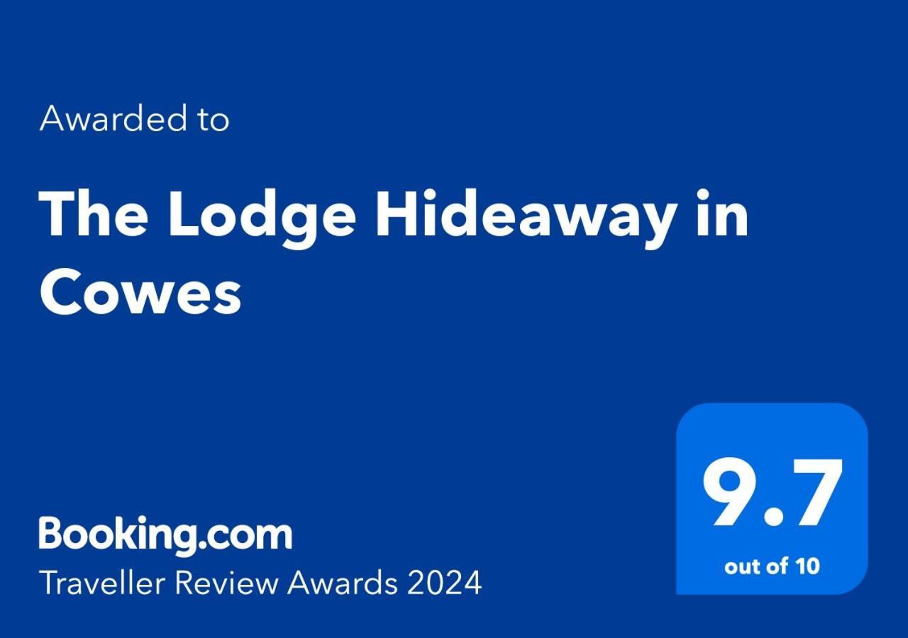 The Lodge Hideaway In Cowes Gurnard 外观 照片